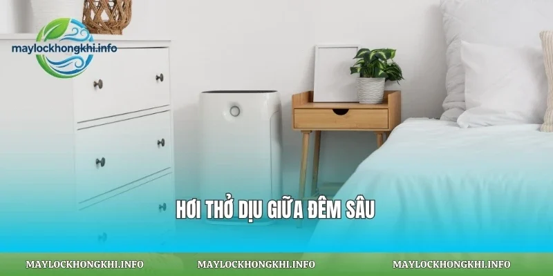 Hơi thở dịu giữa đêm sâu