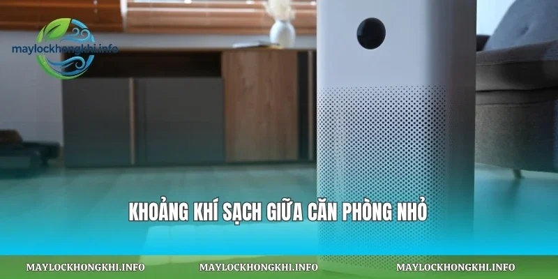 Khoảng khí sạch giữa căn phòng nhỏ