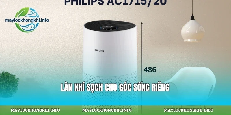 Làn khí sạch cho góc sống riêng