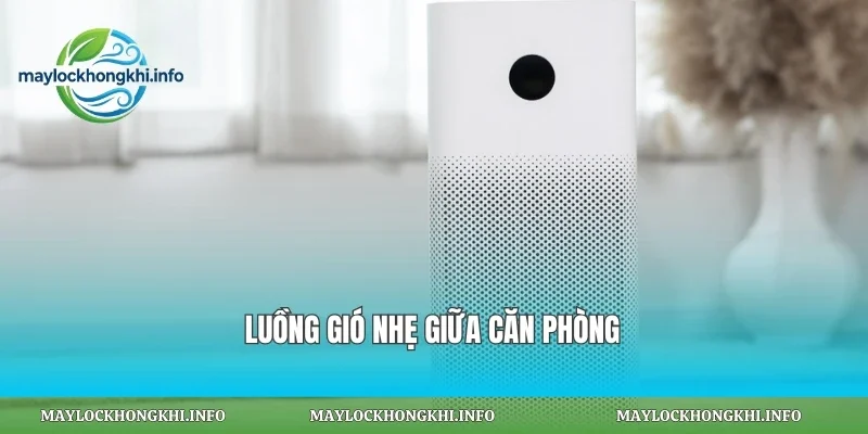 Luồng gió nhẹ giữa căn phòng
