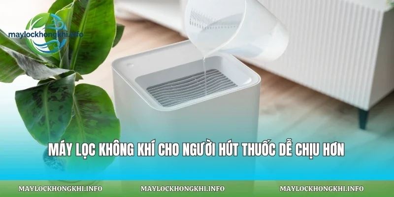 Máy Lọc Không Khí Cho Người Hút Thuốc
