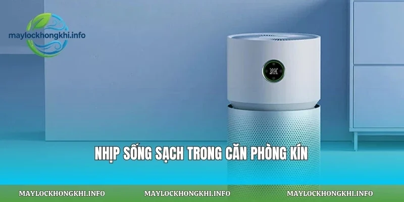 Nhịp sống sạch trong căn phòng kín